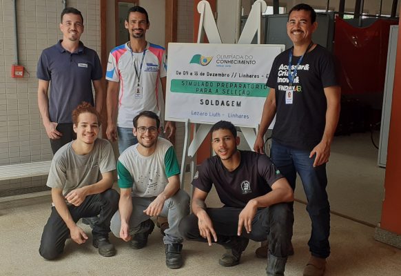 Olimpiada do Conhecimento – Senai Linhares – Alunos Competidores – Soldagem