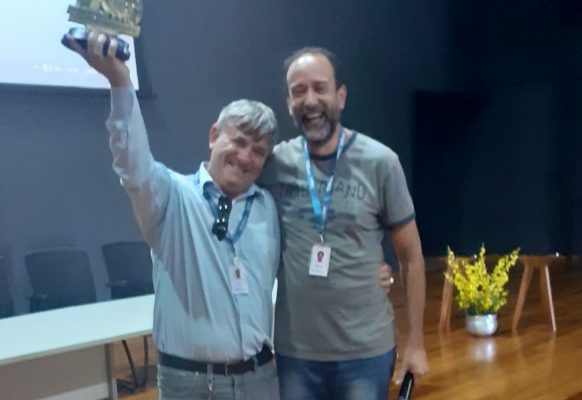 Olimpiada do Conhecimento – Senai Linhares – Gerente Jose Braz – unidade Linhares e coordenador olimpíadas
